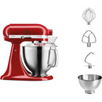 KitchenAid Artisan 5KSM185PSEER red AGD - Produkty/Roboty kuchenne Your Sports Performance