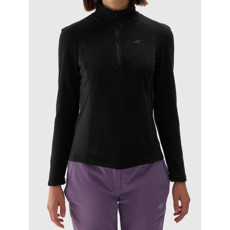 Women's thermal fleece underwear (top) 4F 4FWAW24UFLEF049-20S *Kategoria tymczasowa Your Sports Performance