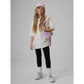 Girls' knitted leggings 4F 4FJRMM00TTIGF316-20S