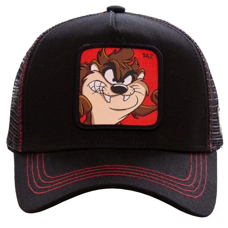 Capslab Freegun Looney Tunes Trucker Cap CL-LOO-1-TAZ1 Clothing/Lifestyle/Capslab Your Sports Performance