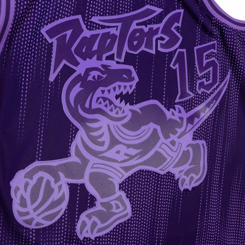 Mitchell & Ness Jersey Swingman Monochrome Hyper Hoops NBA Toronto Raptors Vince Carter - TFSM1280-TRA98VCAPURP Koszulki NBA Your Sports Performance