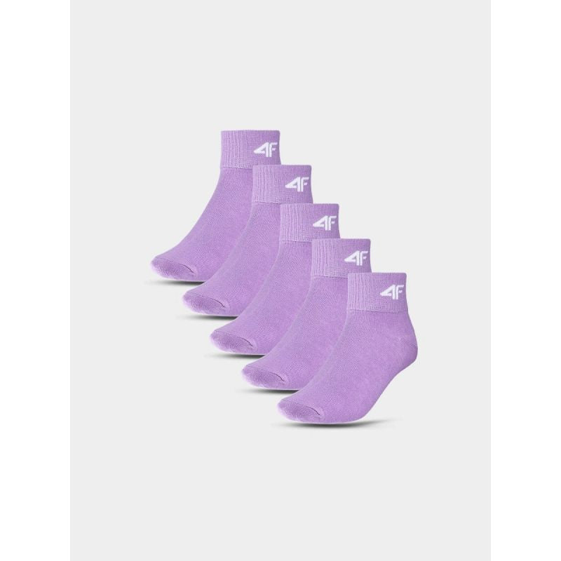 Casual ankle socks (5-pack) for children 4F 4FJWMM00USOCU295-92S *Kategoria tymczasowa Your Sports Performance