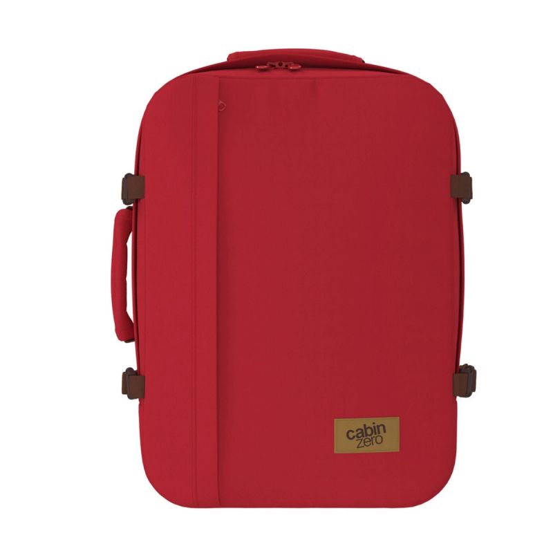 Cabin Zero Classic 44L Travel Backpack Red - CZ062303 Akcesoria i sprzęt koszykarski/Torby i plecaki Your Sports Performance