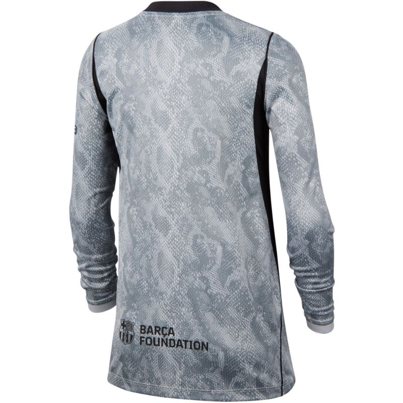 Nike FC Barcelona 2026/27 Stadium Away Kids' Goalkeeper Jersey Gray IO8337 013