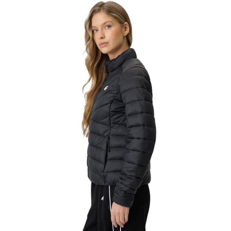 Women's jacket 4F F0855 deep black 4FWSS26TDJAF0855 20S