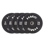HMS BLACK BUMPER Olympic plate 15 kg BBR15 Accessories/Training equipment Your Sports Performance