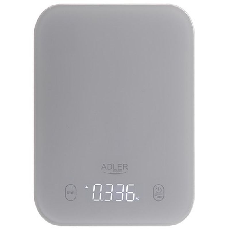 ADLER AD 3181 kitchen scale gray AGD - Produkty/Wagi kuchenne Your Sports Performance
