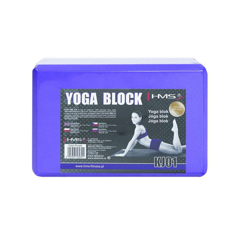 Yoga cubes KJ01 PURPLE YOGA HMS 17-44-251 Accessories/Training equipment Your Sports Performance