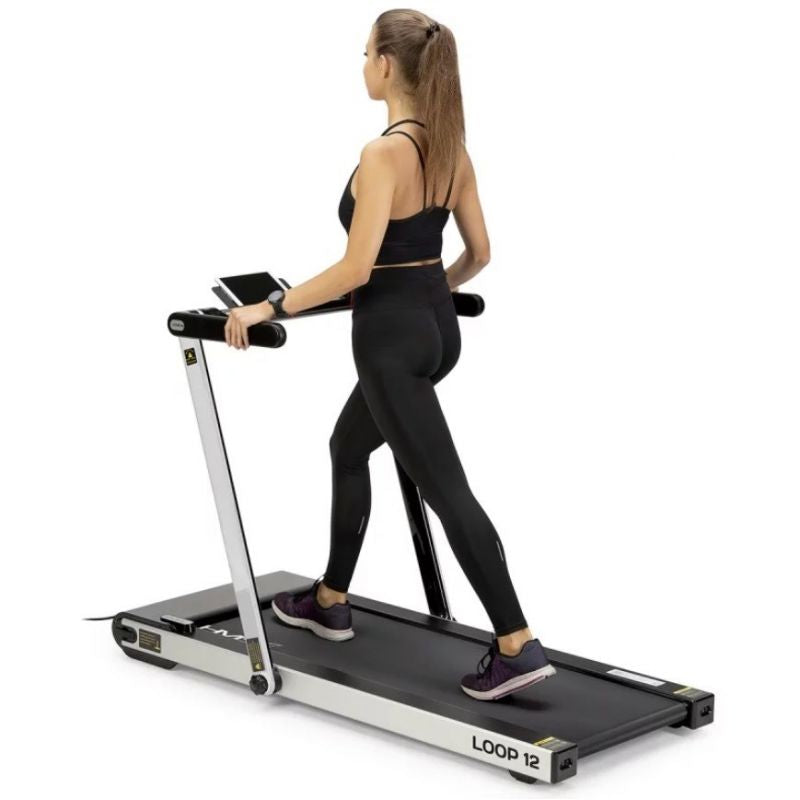 HMS Loop12 Gray Electric Treadmill In preparation Your Sports Performance