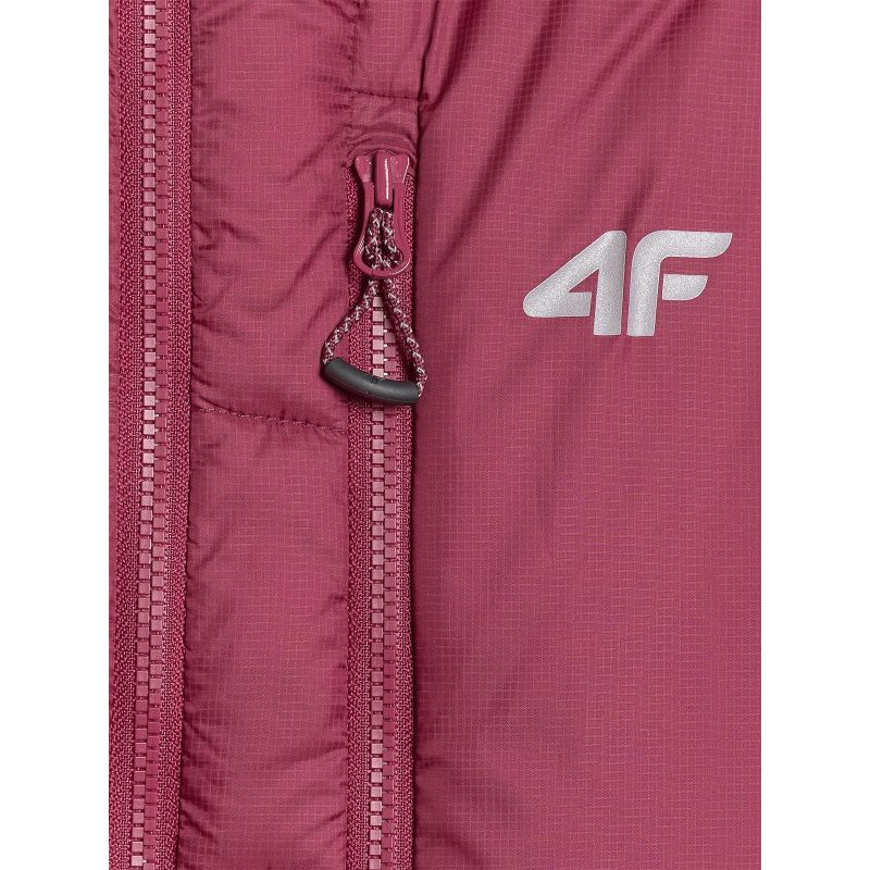 Women's down trekking jacket with Primaloft Silver filling 4F 4FRAW25TDJAF0792-60S 4f