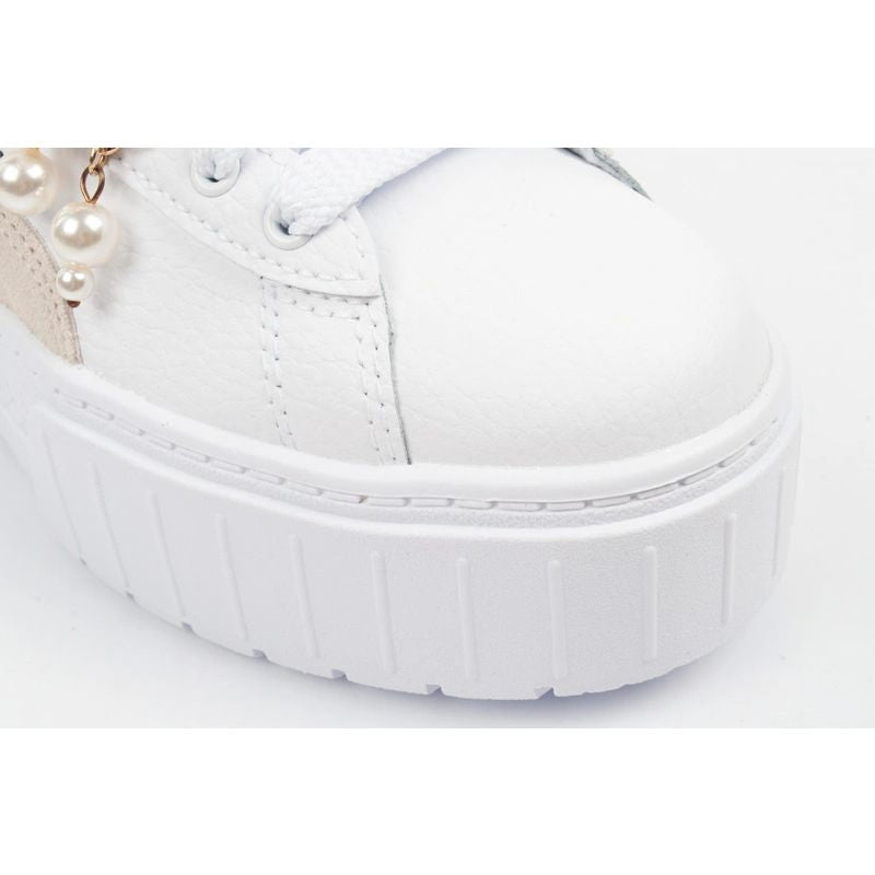 Puma Mayze Coquette Women's Sneakers White Platform Sports Shoes
