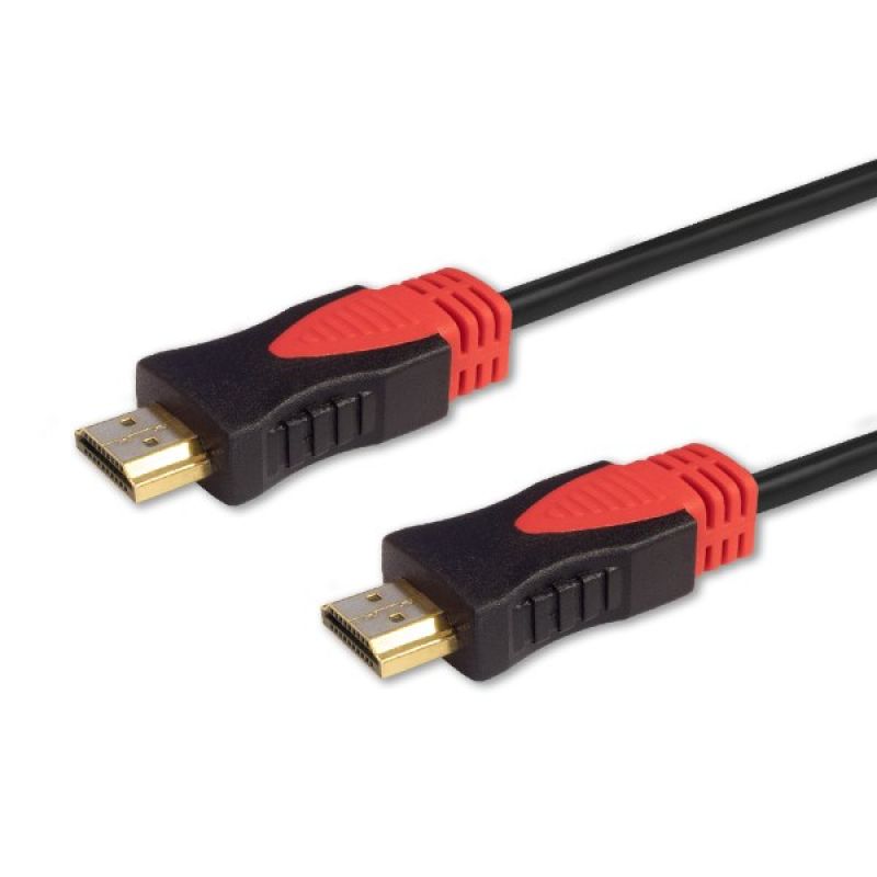 SAVIO Cable HDMI 2.0 CL140 (HDMI M - HDMI M; 7.5m; black) Kable i adaptery/Kable HDMI Your Sports Performance
