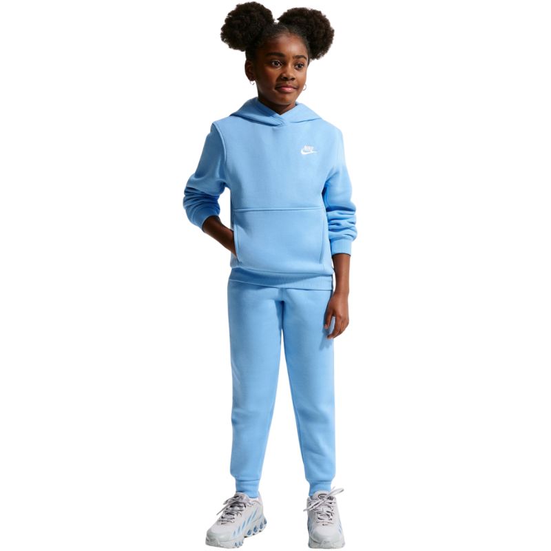 Nike Sportswear Club Fleece Kids' Sweatshirt Light Blue FD3000 497