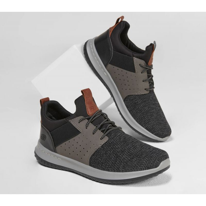 Skechers Delson Camben M 65474BKGY shoes Footwear/Lifestyle/Skechers Skechers