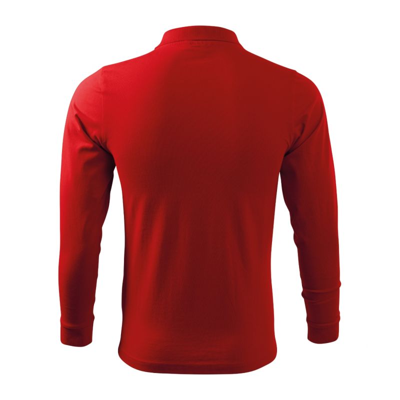Polo shirt Malfini Single J. LS M MLI-21107 red Clothing/Lifestyle/T-shirts/Malfini Malfini