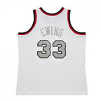 Mitchell &amp; Ness NBA Cracked Cement Swingman Jersey Knicks 1991 Patrick Ewing M TFSM5934-NYK91PEWWHIT Clothing/Lifestyle/T-shirts/Mitchell & Ness Your Sports Performance