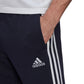 Adidas Essentials Tapered Elastic Cuff 3 Stripes Pant M GK8830 Clothing/Lifestyle/Trousers, shorts Adidas