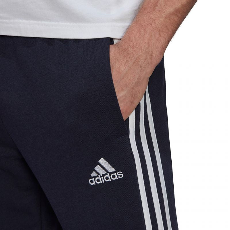 Adidas Essentials Tapered Elastic Cuff 3 Stripes Pant M GK8830 Clothing/Lifestyle/Trousers, shorts Adidas