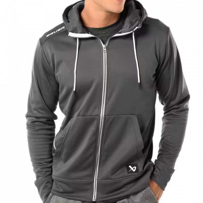Bauer Team Fleece Zip Sr M 1060780 sweatshirt Clothing/Lifestyle/Adler Your Sports Performance