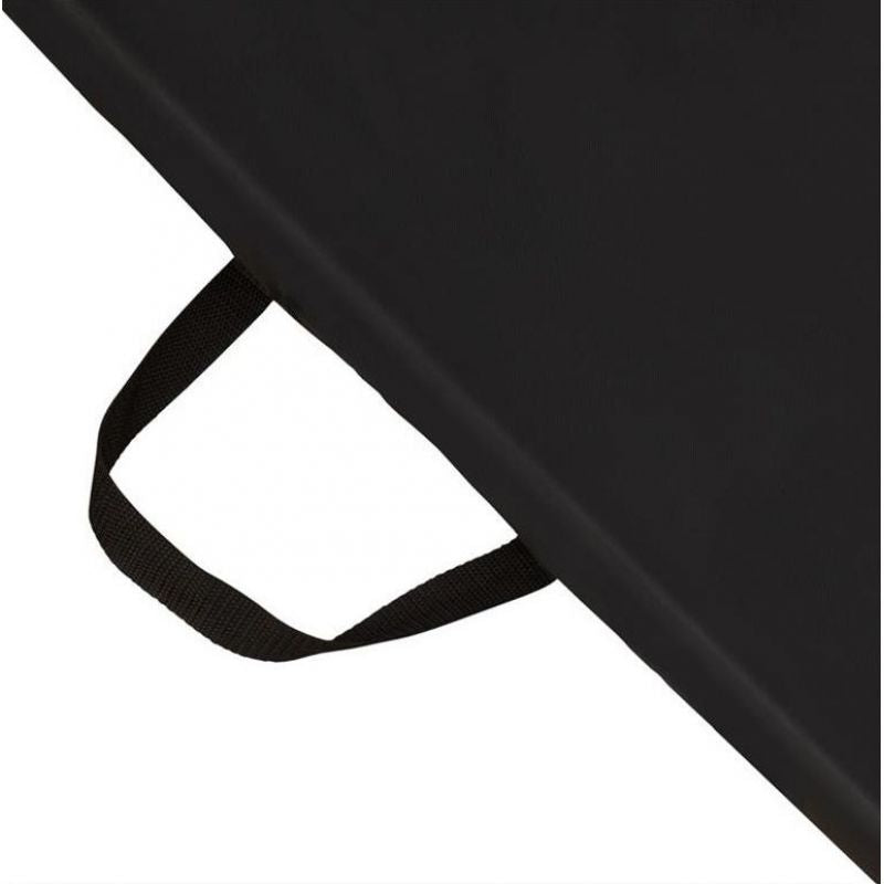 Folding gymnastics mattress black 1800x600x500mm HMS MGS02 In preparation Your Sports Performance