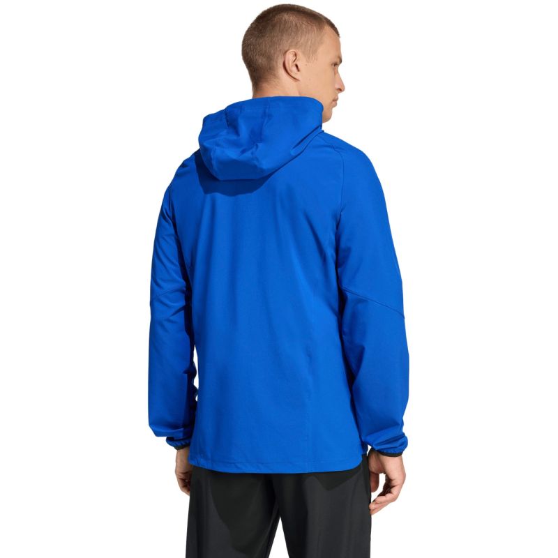 Men's adidas Tiro 26 Travel Windbreaker Jacket Blue KD3335