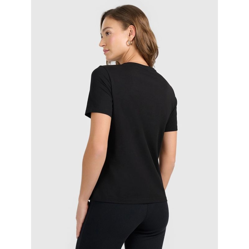 Women's regular plain T-shirt 4F 4FRMM00TTSHF3617-20S