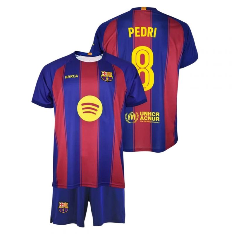 FC Barcelona Pedri set shirt shorts junior box 2025/26 BC19EP FC Barcelona