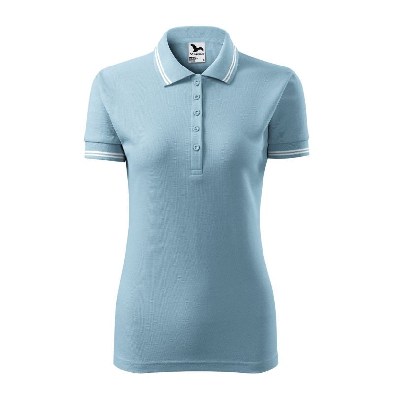 Polo shirt Adler Urban W MLI-22015 sky blue Clothing/Lifestyle/T-shirts/Adler Your Sports Performance