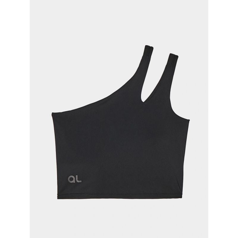 One-shoulder training crop top 4F x anna lewandowska 4F 4FALSAW24TFSLF515-20S 4f