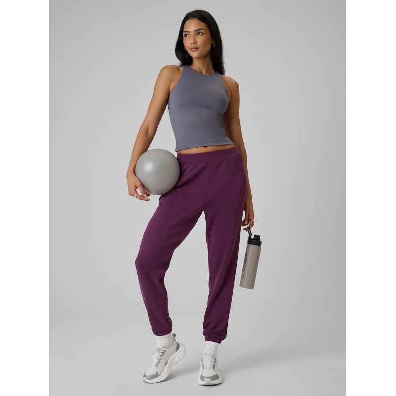 Women's sleeveless slim plain t-shirt 4F 4FRSS26TSLEF319-24S 4f