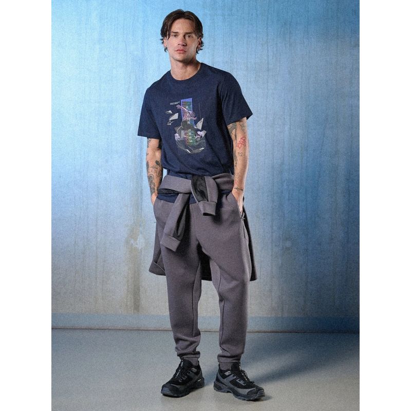 Men's regular printed T-shirt 4F 4FRSS26TTSHM3659-31S 4f
