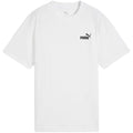 Puma ESS Small No. 1 Logo Relaxed Tee for Kids White 684920 02