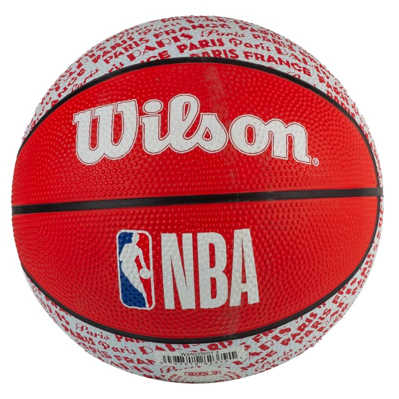Wilson NBA City Paris Mini Ball Basketball WZ4033001XB Accessories/Balls/Basketball Your Sports Performance