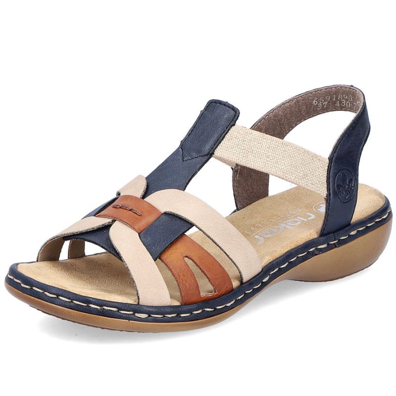 Comfortable Rieker W RKR662 multicolor sandals Footwear/Lifestyle/Rieker Your Sports Performance