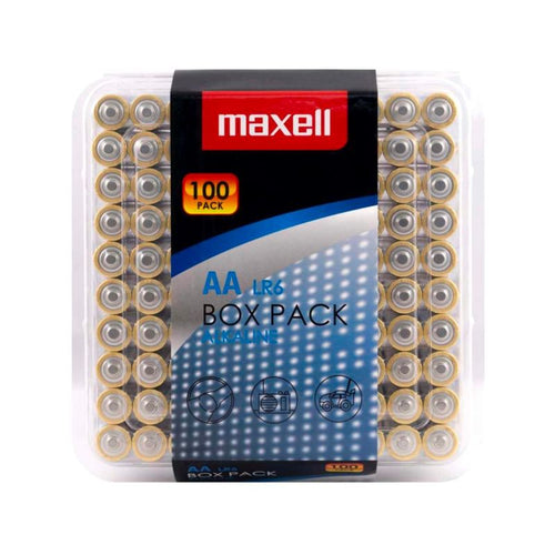 MAXELL Alkaline AA LR6 alkaline battery 100 pcs. (10x10 pcs.) Baterie, akumulatorki i ładowarki/Baterie Your Sports Performance