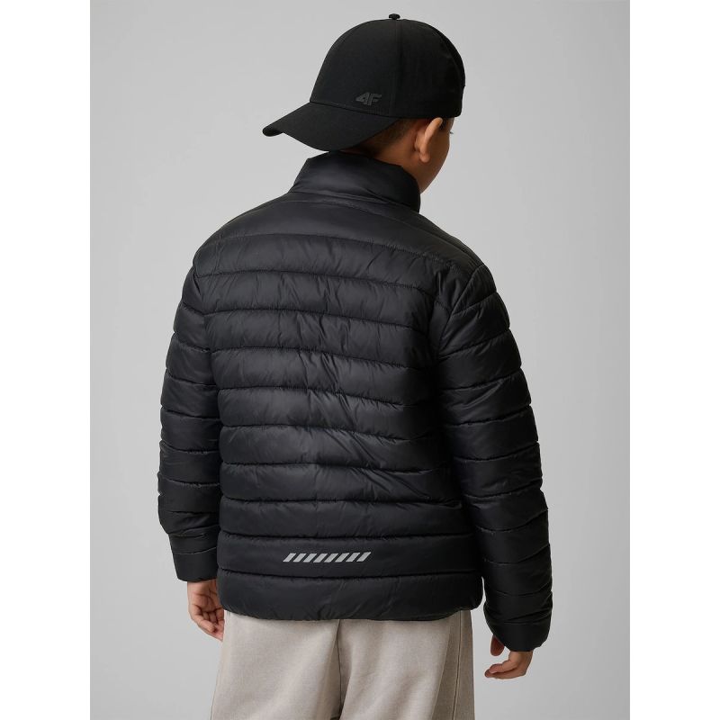 Boys’ Jacket with Synthetic Filling 4F 4FJRSS26TDJAM0861-20S