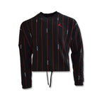 Air Jordan Essential Fleece Top Wmns Black/Varsity Red sweatshirt - DJ2623-010 AIR Jordan