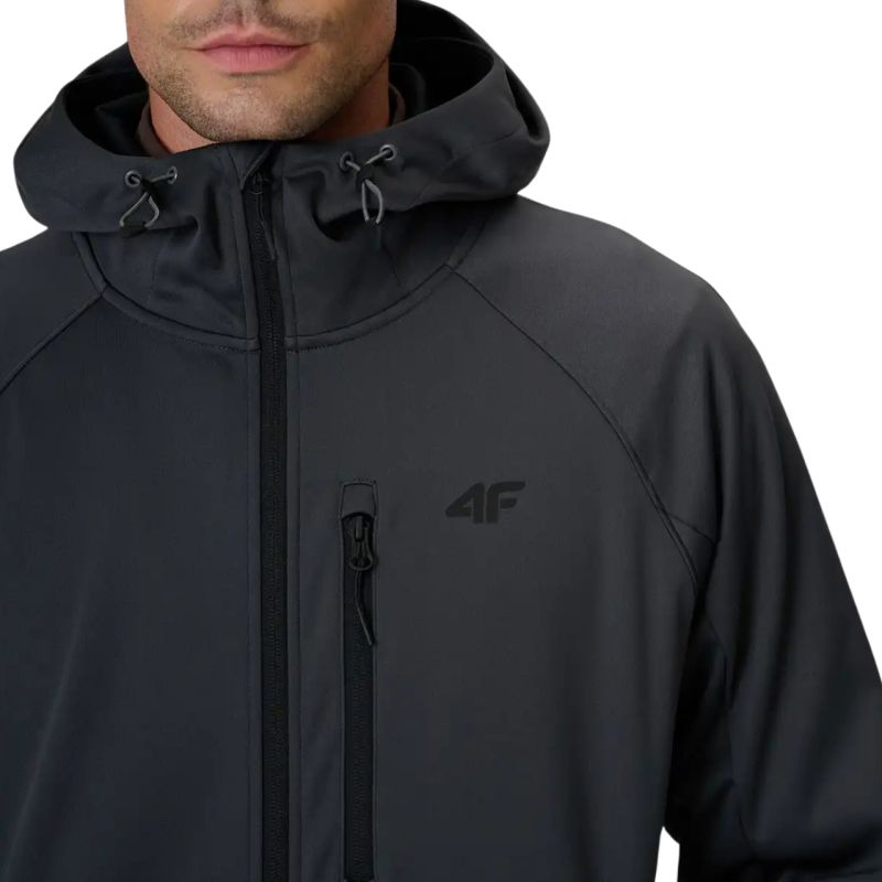 Men’s 4F M646 Softshell Jacket Anthracite 4FWAW26TSOFM646 22S