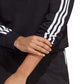 adidas Essentials 3-Stripes French Terry Crop Hoodie W IC8767 Clothing/Training Adidas