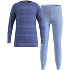Thermal underwear - Odlo Set long ACTIVE WARM SET size 92cm Blue Odzież militarna/Bielizna termoaktywna Your Sports Performance