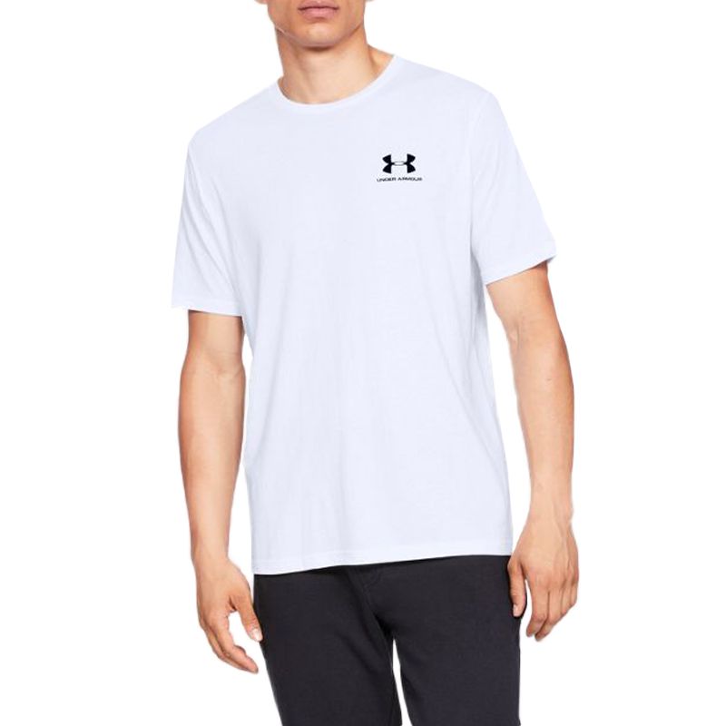 T-shirt Under Armor Left Chest Logo M 1326799-100 Clothing/Training Your Sports Performance