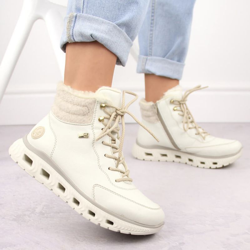 Rieker W RKR720 sports insulated boots white Footwear/Lifestyle/Rieker Your Sports Performance