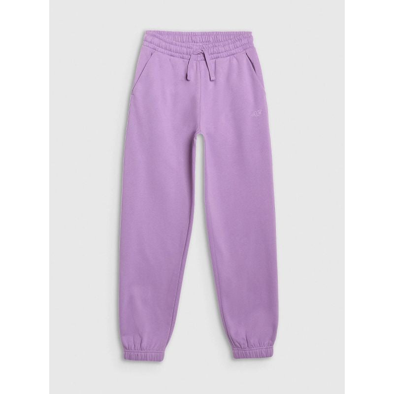 Girls' jogger sweatpants 4F 4FJRAW25TTROF1616-51S Clothing Your Sports Performance