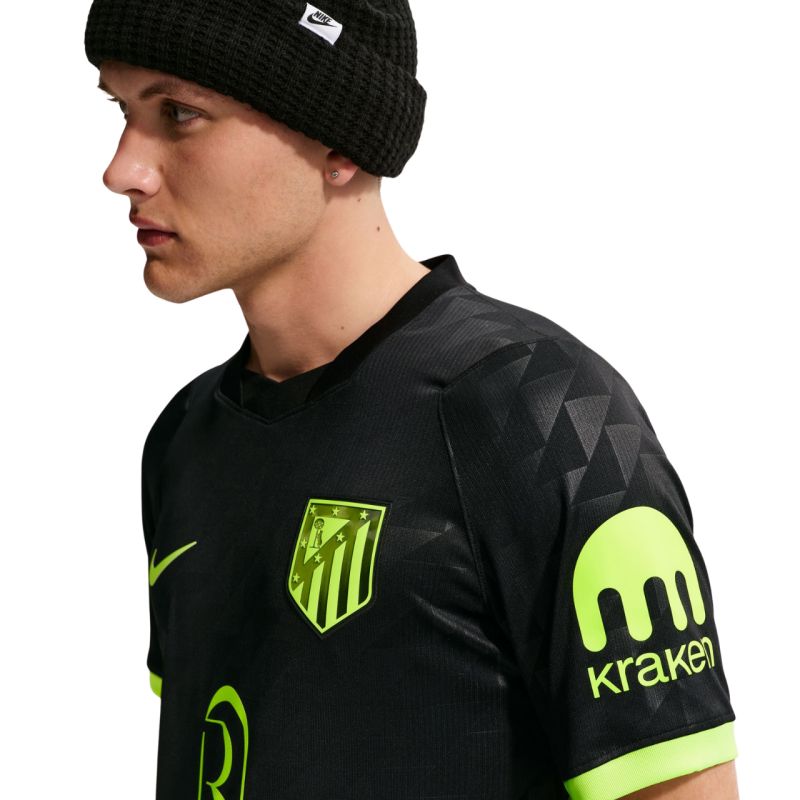 Nike Atlético Madrid 2026/27 Stadium Away Men's Jersey Black II1932 011