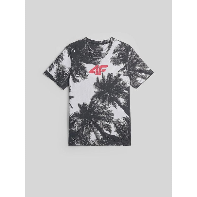 Men's regular printed T-shirt 4F 4FRSS26TTSHM4302-20A