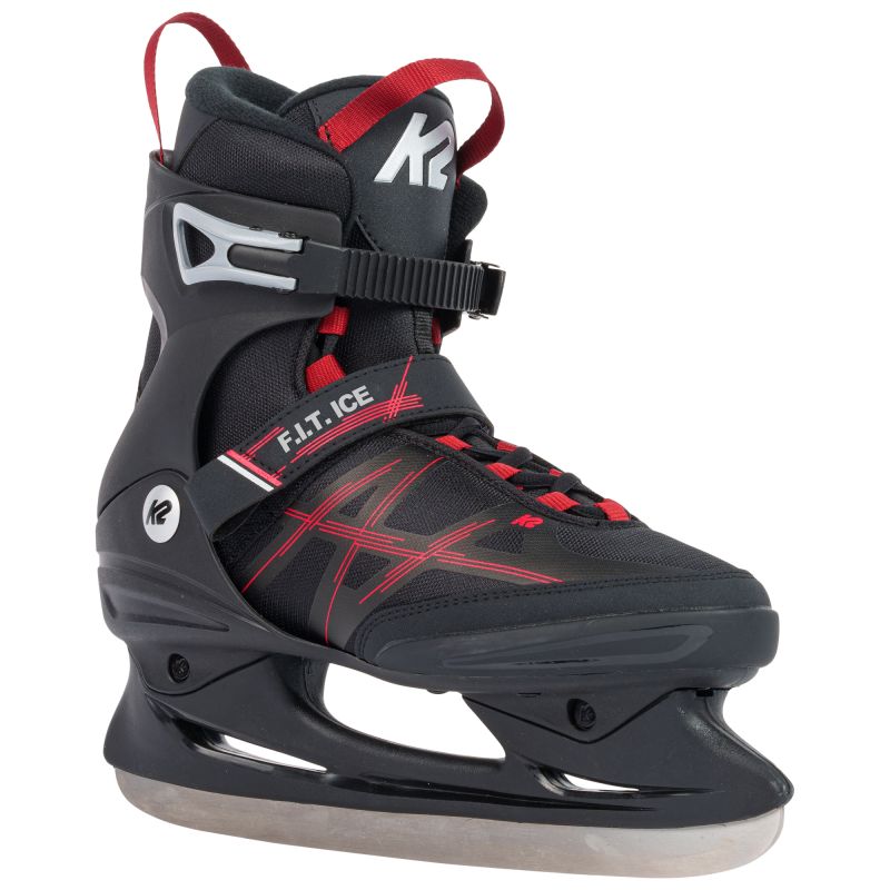 K2 F.I.T. ICE Men’s Ice Skates black_red