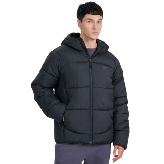 Men's down jacket 4F M0708 deep black 4FRAW25TDJAM0708 20S In preparation Your Sports Performance