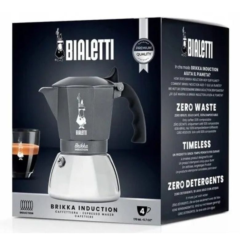 Bialetti Brikka Induction 4tz Coffee Maker AGD - Produkty/Zaparzacze i kawiarki Your Sports Performance