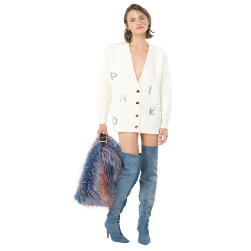 Pinko Daino W cardigan 101569A117 Clothing/Outdoor/Pinko Your Sports Performance