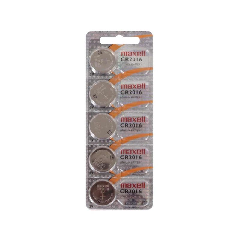 MAXELL Specialist battery CR2016, 5 pcs. Baterie, akumulatorki i ładowarki/Baterie Your Sports Performance